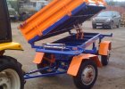 Прицеп Двухосный самосвальный прицеп Fielder 2000